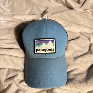Patagonia Light Blue Trucker Hat